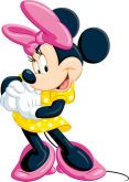 Adesivo Festa Minnie Mouse (170cm) - Número 14