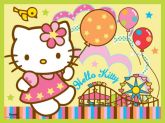 Painel Festa Hello Kitty (200x100) - Número 03
