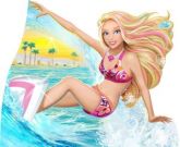 Adesivo Festa Barbie (30cm) - Número 78