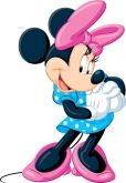 Adesivo Festa Minnie Mouse (80cm) - Número 24