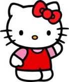 Adesivo Festa Hello Kitty (80cm) - Número 11