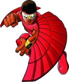 Adesivo Festa Marvel Super Hero Squad (80cm) - Número 08