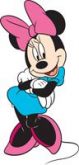 Adesivo Festa Minnie Mouse (80cm) - Número 21