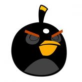 Adesivo Festa Angry Birds (80cm) - Número 21