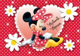 Painel Festa Minnie Mouse (300x200) - Número 18