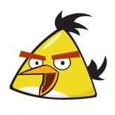 Adesivo Festa Angry Birds (30cm) - Número 27