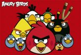 Painel Festa Angry Birds (200x100) - Número 10