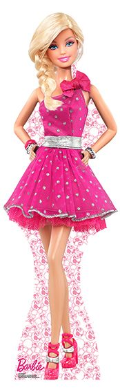 Adesivo Festa Barbie (80cm) - Número 70