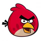 Adesivo Festa Angry Birds (80cm) - Número 15