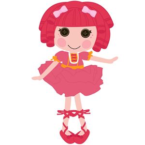 Adesivo Festa Lalaloopsy (100cm) - Número 29