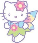 Adesivo Festa Hello Kitty (100cm) - Número 06