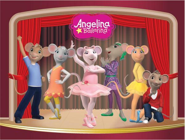 Painel Angelina Bailarina (300x200) - Número 05