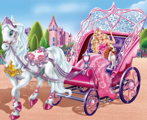 Painel Festa Barbie (300x200) - Número 12