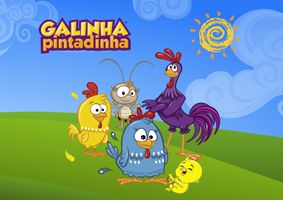 Painel Galinha Pintadinha (240x150) - Número 03