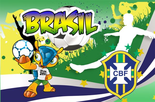 Painel Festa Futebol (200x100) - Número 03