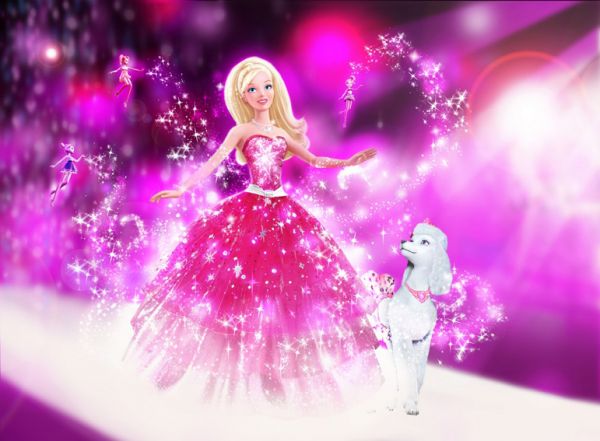 Painel Festa Barbie (240x200) - Número 11