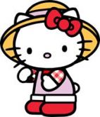 Adesivo Festa Hello Kitty (80cm) - Número 12