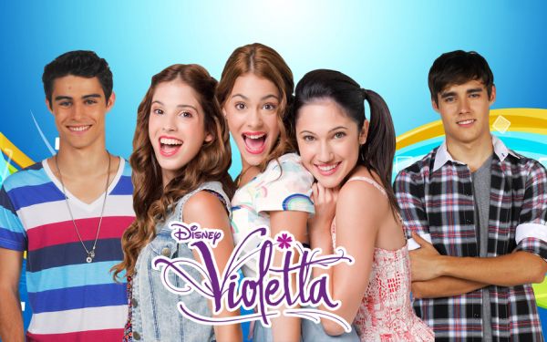 Painel Violetta Disney (200x130) - Número 02