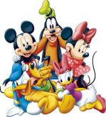Adesivo Festa Disney (100cm) - Número 83