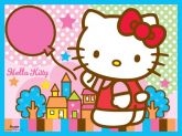 Painel Festa Hello Kitty (200x100) - Número 05