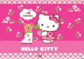 Painel Festa Hello Kitty (200x130) - Número 08