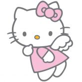 Adesivo Festa Hello Kitty (30cm) - Número 16