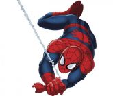 Adesivo Festa Homem Aranha (30cm) - Número 01