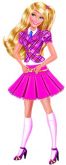 Adesivo Festa Barbie (100cm) - Número 60