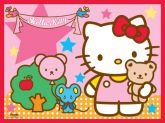 Painel Festa Hello Kitty (200x100) - Número 04