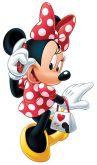 Adesivo Festa Minnie Mouse (30cm) - Número 25