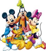 Adesivo Festa Disney (100cm) - Número 82
