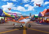 Painel Festa Aviões da Disney (350x200) - Número 13