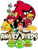 Adesivo Festa Angry Birds (100cm) - Número 30