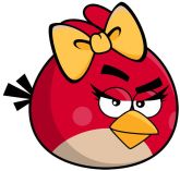 Adesivo Festa Angry Birds (100cm) - Número 08