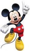 Adesivo Festa Mickey Mouse (80cm) - Número 10
