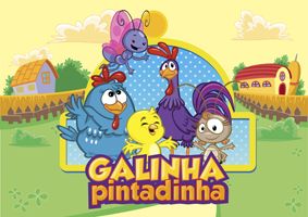 Painel Galinha Pintadinha (200x100) - Número 08