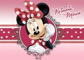 Painel Festa Minnie Mouse (300x200) - Número 21