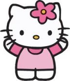 Adesivo Festa Hello Kitty (100cm) - Número 02