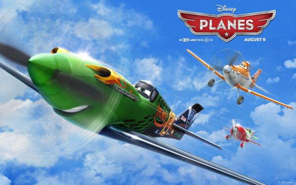 Painel Festa Aviões da Disney (200x130) - Número 09