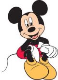 Adesivo Festa Mickey Mouse (100cm) - Número 02