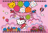 Painel Festa Hello Kitty (200x130) - Número 10