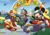 Painel Festa Mickey Mouse (200x100) - Número 01