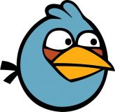 Adesivo Festa Angry Birds (100cm) - Número 01