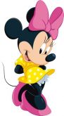 Adesivo Festa Minnie Mouse (170cm) - Número 15