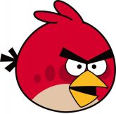 Adesivo Festa Angry Birds (100cm) - Número 11