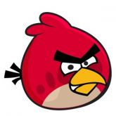 Adesivo Festa Angry Birds (80cm) - Número 14