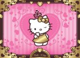 Painel Festa Hello Kitty (200x130) - Número 11