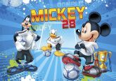 Painel Festa Mickey Mouse (200x130) - Número 04