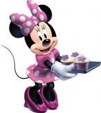 Adesivo Festa Minnie Mouse (100cm) - Número 02